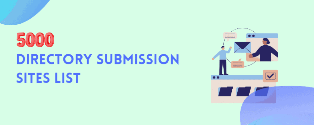 5000 directory submission sites list