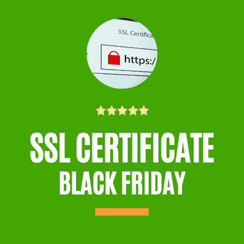 black friday ssl certificate