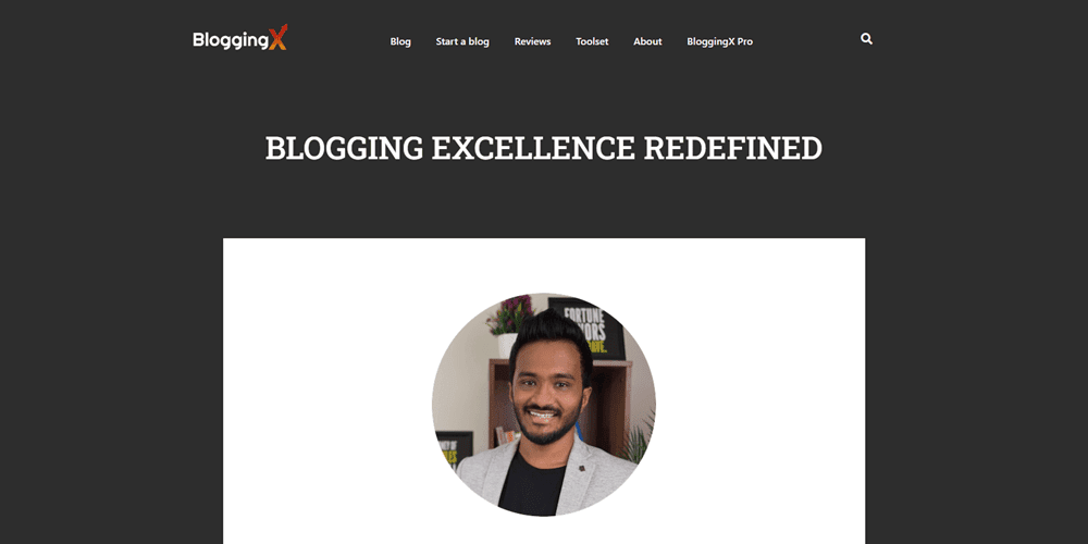 bloggingx elementor examples
