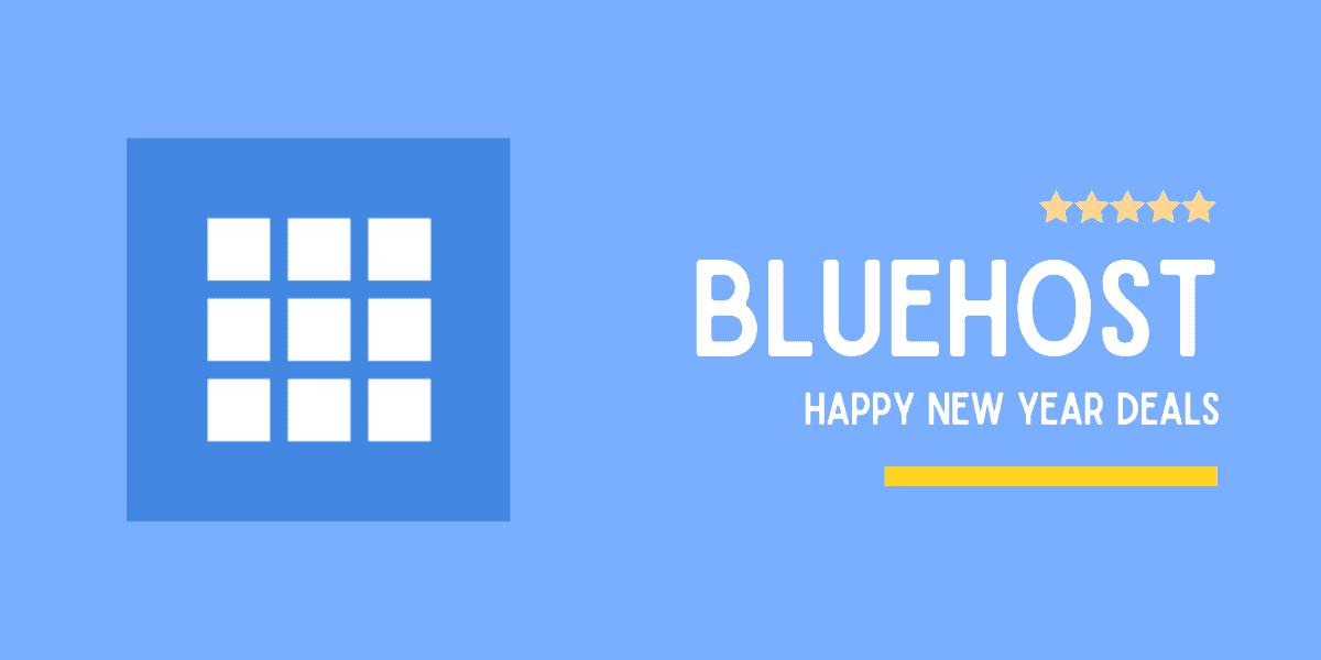bluehost happy new year deals