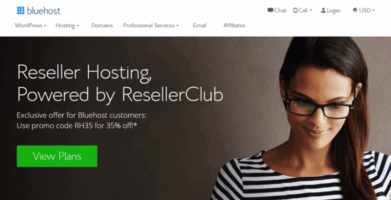 bluehost reseller hosting