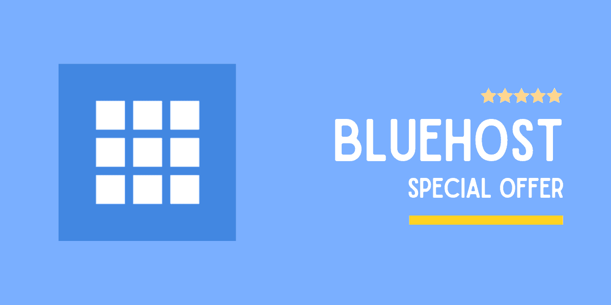 bluehost special offer