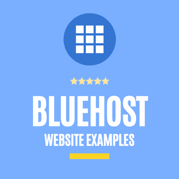 bluehost website examples