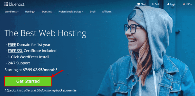 buy hosting from bluehost