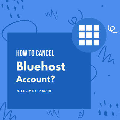 cancel bluehost account