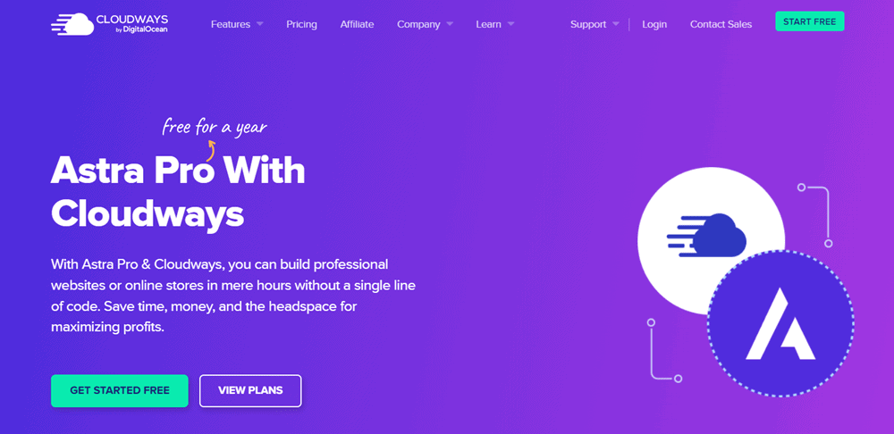 cloudways astra pro