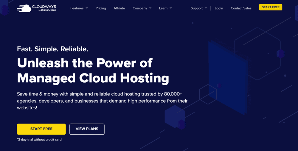cloudways hosting free trial
