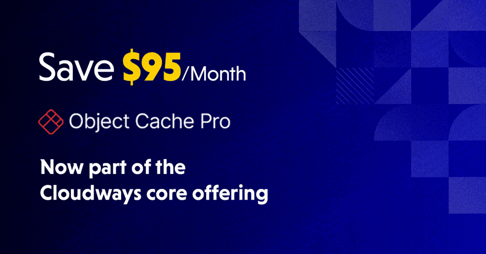 cloudways object cache pro