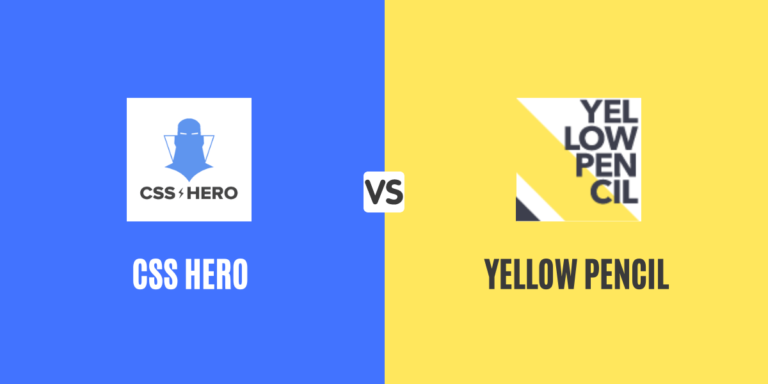 CSS Hero vs Yellow Pencil 2024: Which Live CSS Editing Plugin is Best & Why?
