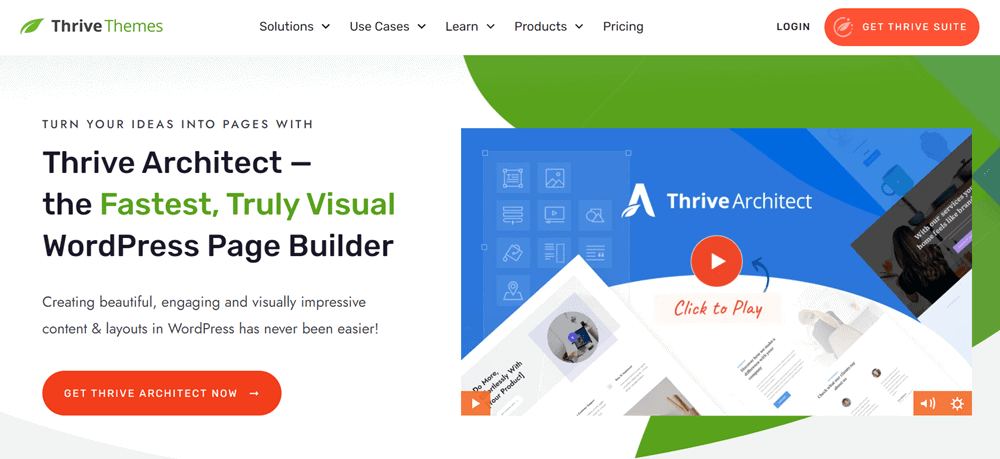 divi alternatives thrive architect