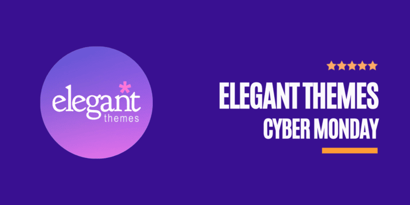 Elegant Themes Cyber Monday Sale 2022: 25% Massive Discount (100% Verified)
