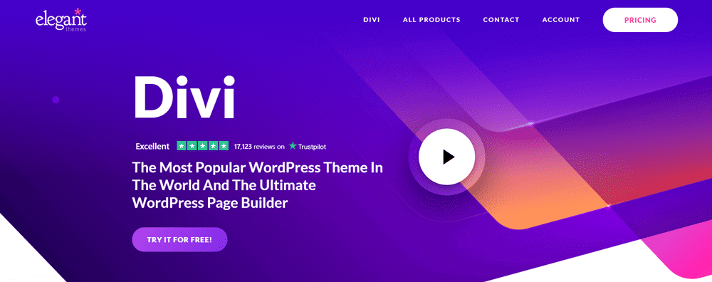 elegant themes divi