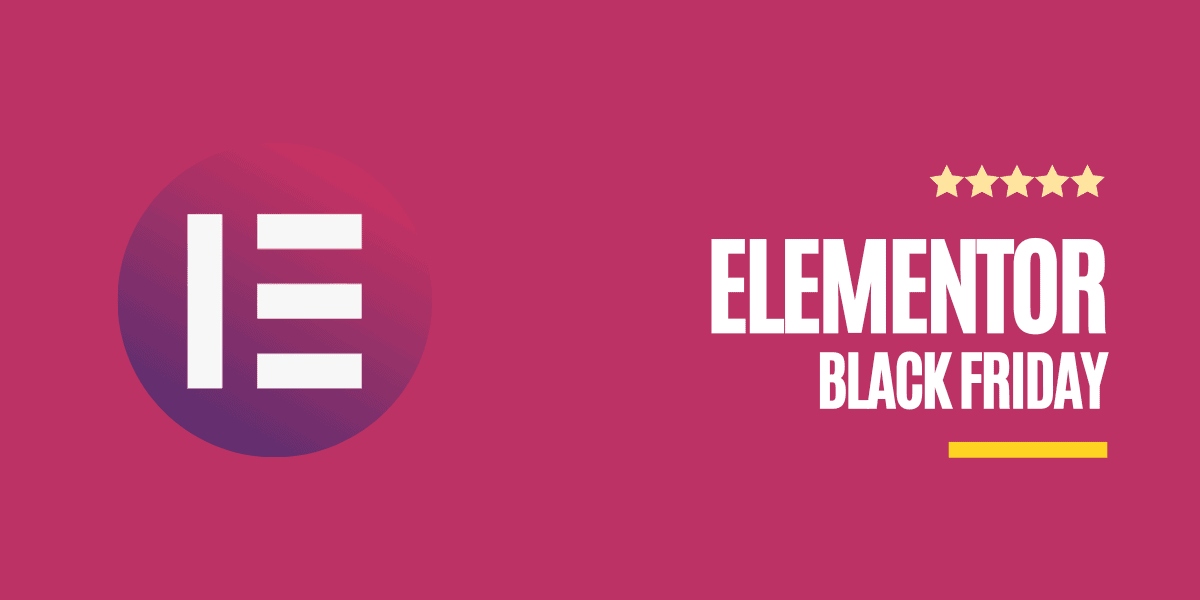 elementor black friday