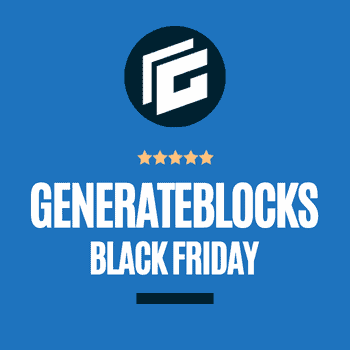 generateblocks black friday