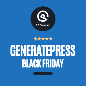 generatepress black friday