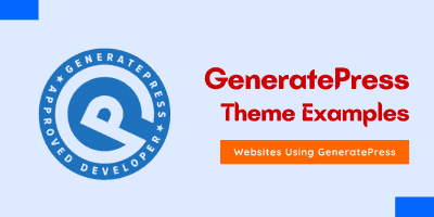 generatepress theme examples
