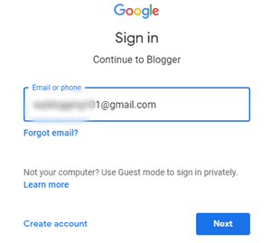 google account