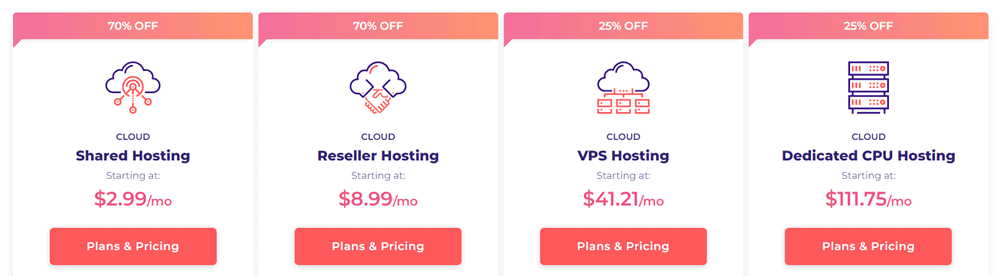 hostarmada hosting pricing