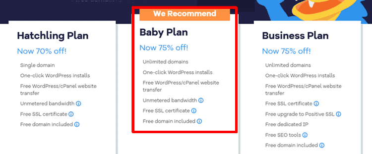 hostgator baby plan