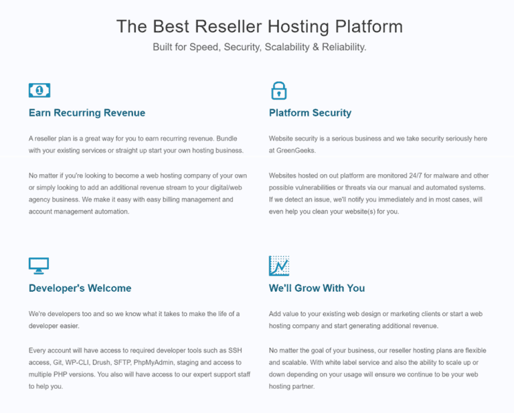 hostgator reseller hosting alternative greengeeks