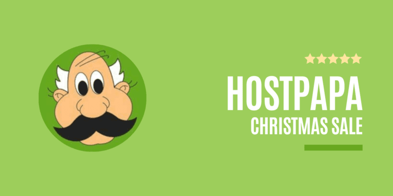 HostPapa Christmas Sale 2022: Enjoy 3 Years Hosting At $2.99/mo