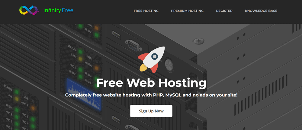 infinity free web hosting