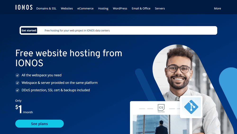 ionos hosting free trial