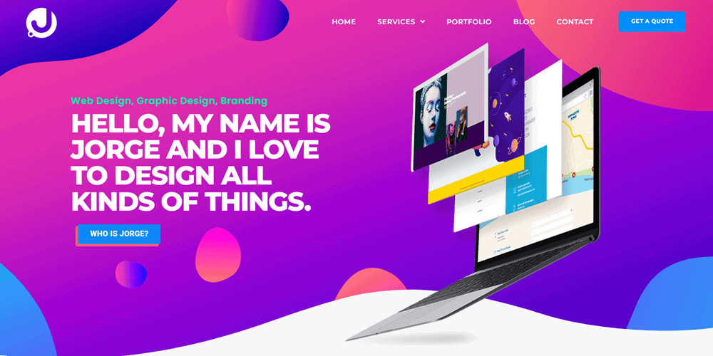 jorge barragan elementor website examples