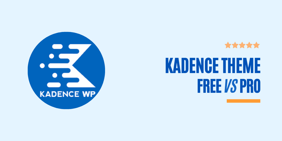 kadence theme free vs pro
