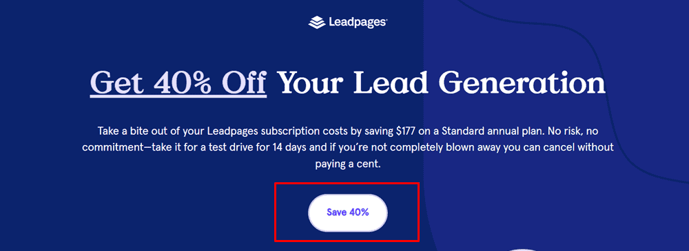 leadpages black friday