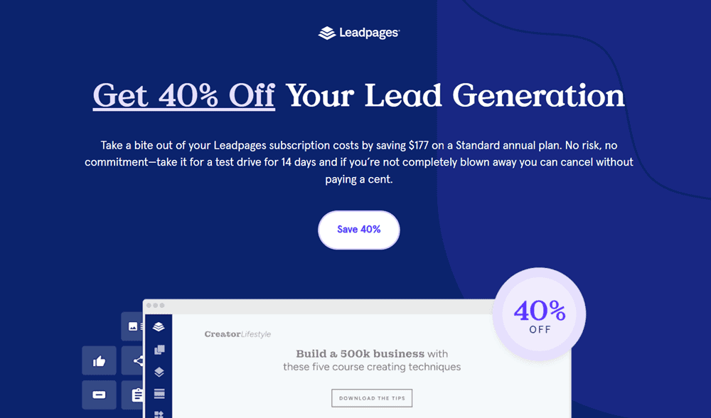 leadpages black friday