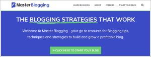 master blogging