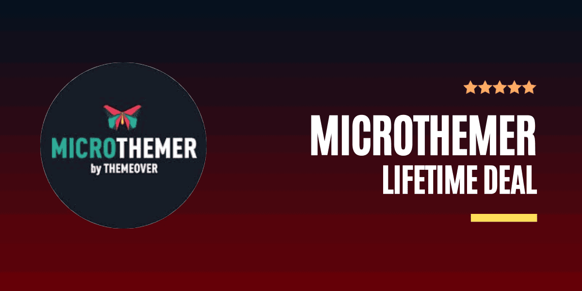 microthemer lifetime deal