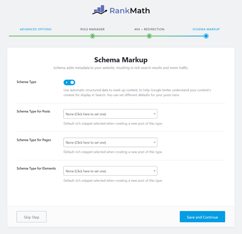 rank math schema markup