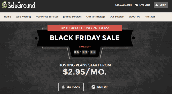 siteground black friday