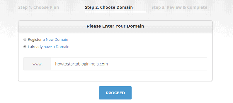 siteground domain