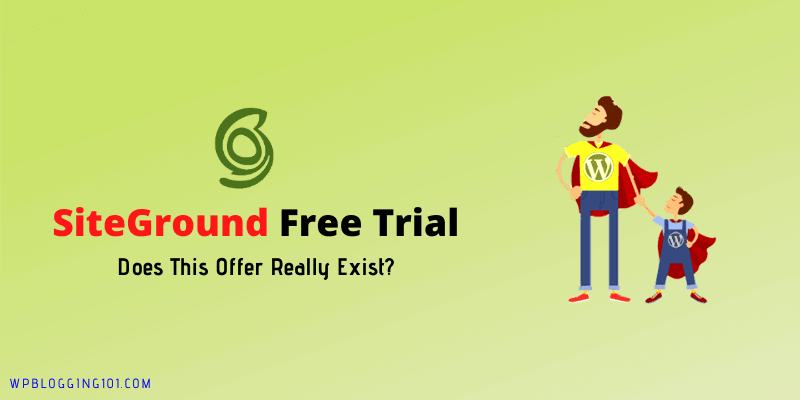 siteground free trial