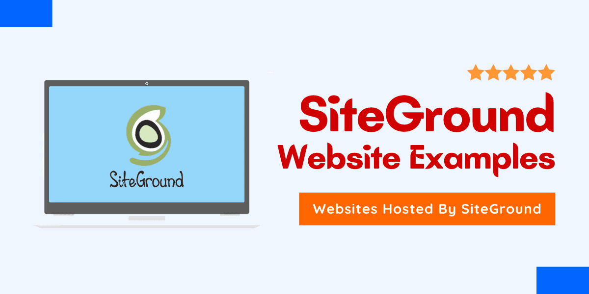 siteground website examples