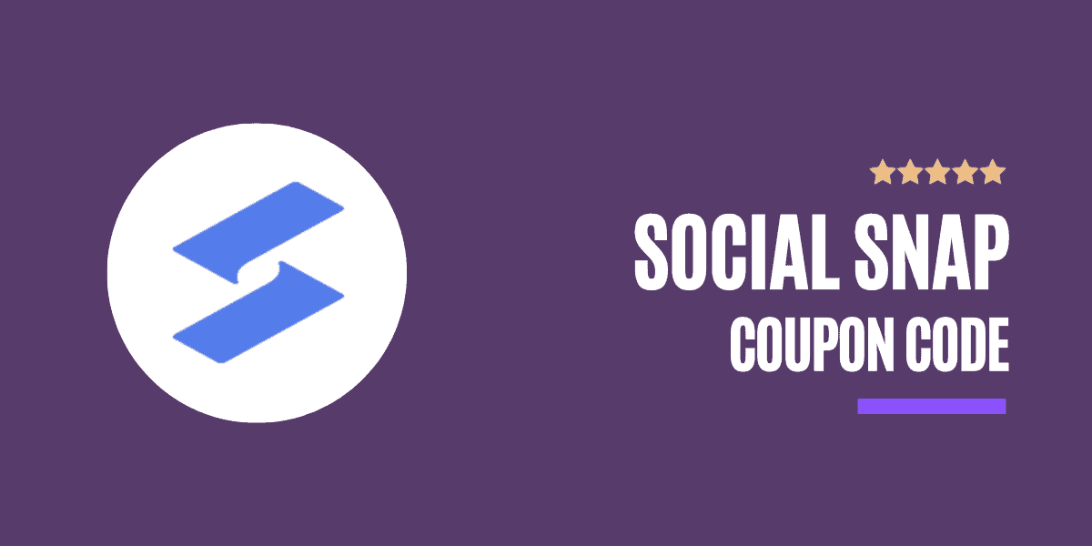 social snap coupon code