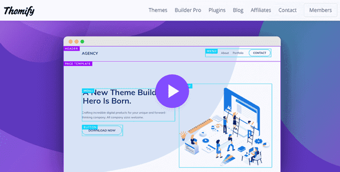 themify builder