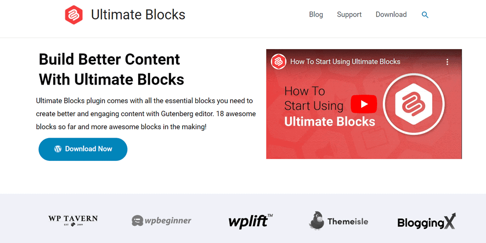 ultimate blocks elementor examples