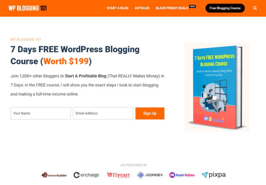 wp blogging 101