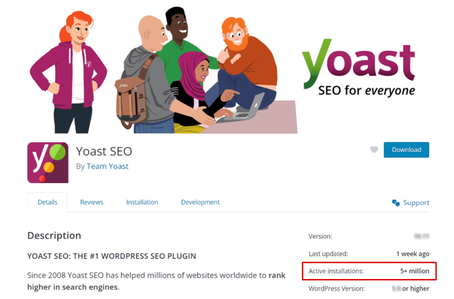 yoast seo wordpress plugin